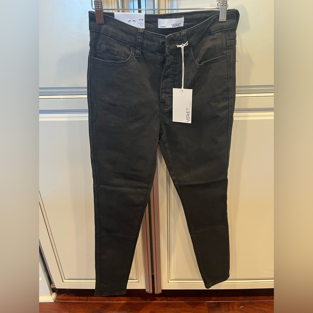 Vervet Women's Black Skinny Jeans